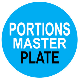 Portions Master Plate logo at FitShop.ca - Smart Weight Management