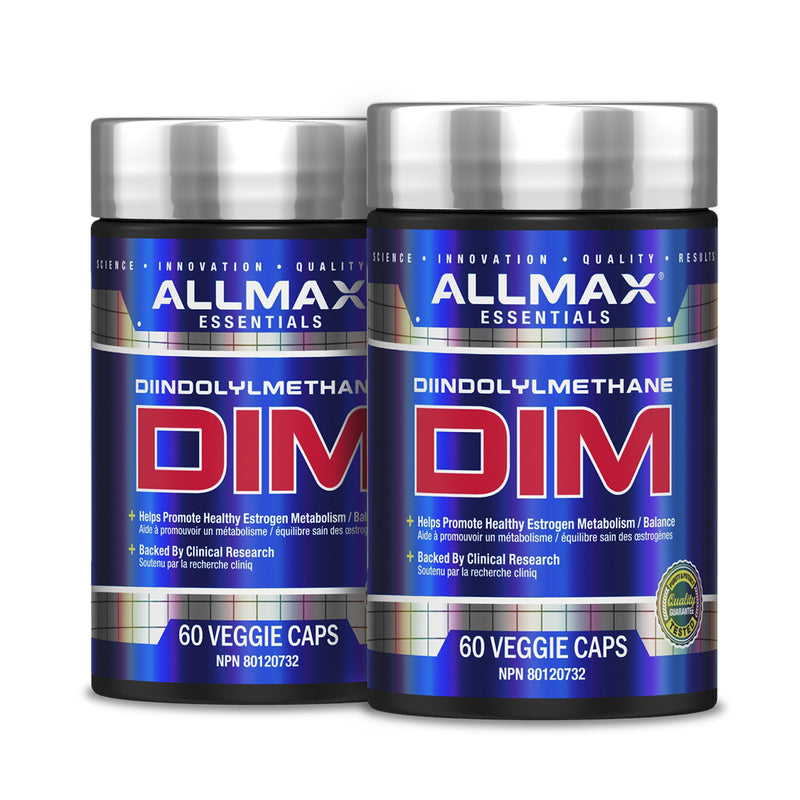 Buy Now! 50% OFF second bottle of Allmax Nutrition DIM (Diindolylmethane) 2 x 60 caps. As a supplement, it has gained popularity due to its potential health benefits, including supporting hormonal balance in both men and women.