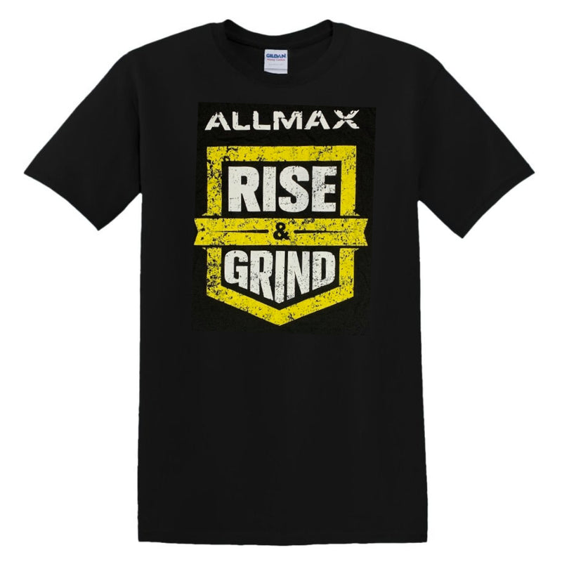 Allmax Nutrition | T-Shirt 'RISE & GRIND'