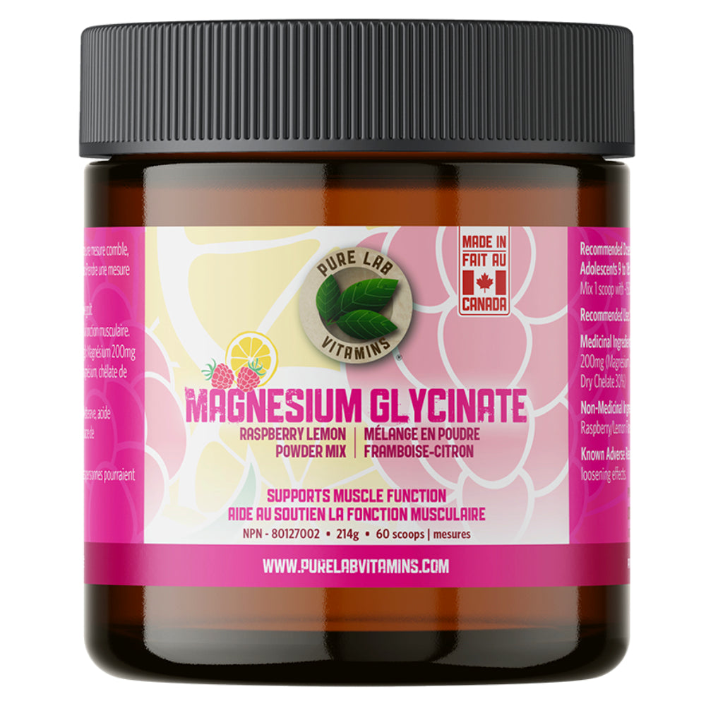 Shop Pure Lab Vitamins Magnesium Glycinate Powder