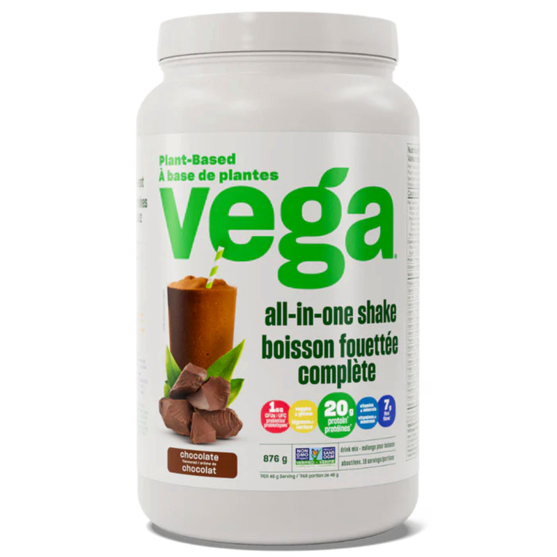 Vega One (20 Servings) | All-in-One Nutritional Shake Chocolate | Vega Supplements