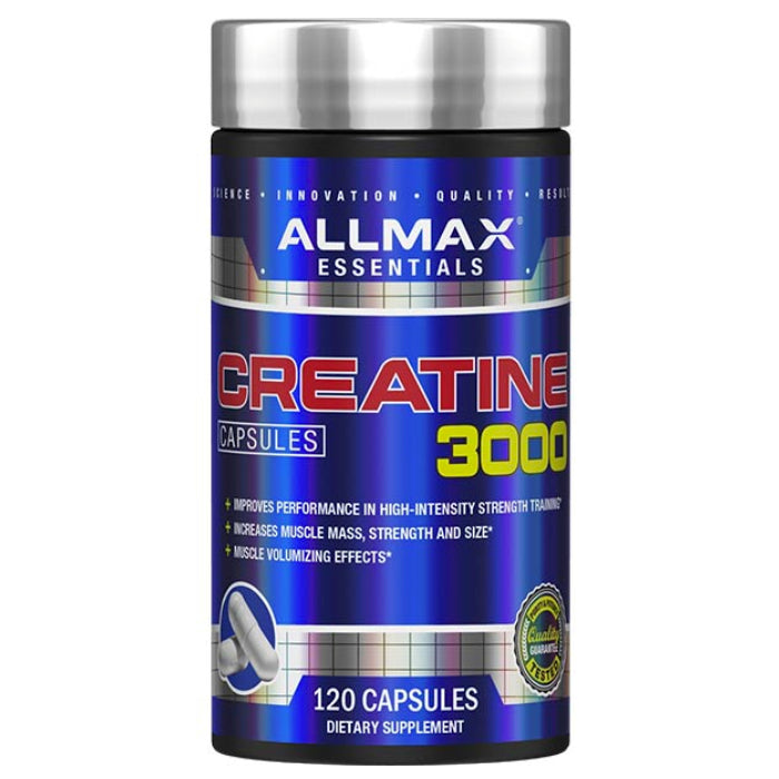 Allmax Nutrition Creatine 3000 (120 Caps) | creatine monohydrate