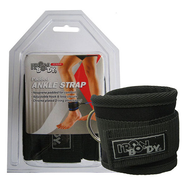 Ankle Strap (Padded) | Ankle Cable Attachment | Iron Body