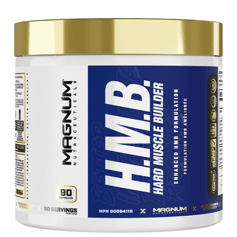 Buy Now! Magnum Nutraceuticals H.M.B. Hard Muscle Builder (90 caps). Bigger, harder, leaner, more muscular, better energy, higher testosterone, less stress and anxiety, quicker recovery! Finally, a nutritional supplement, backed by science, that delivers the physique results you’ve been looking for!
