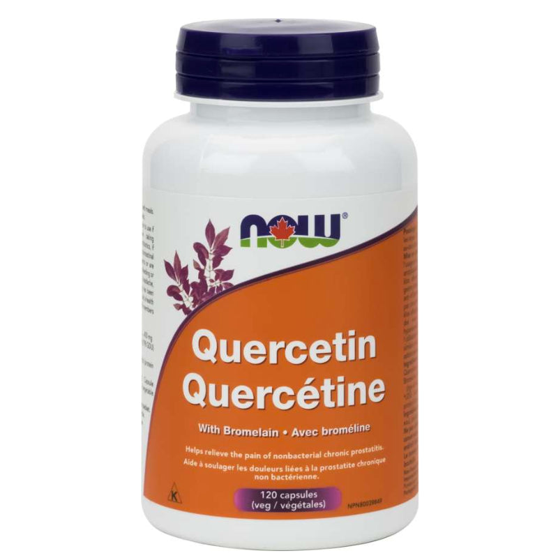 NOW Foods | Quercetin with Bromelain (120 Vcaps)