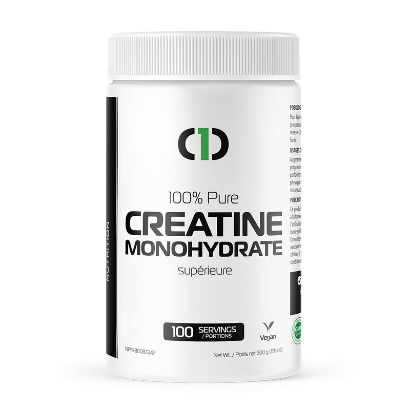 Buy Now! One Brand Nutrition Creatine Monohydrate (500 g). Creatine can lead to a gains in lean muscle mass, improve workout performance, enhances strength and power.