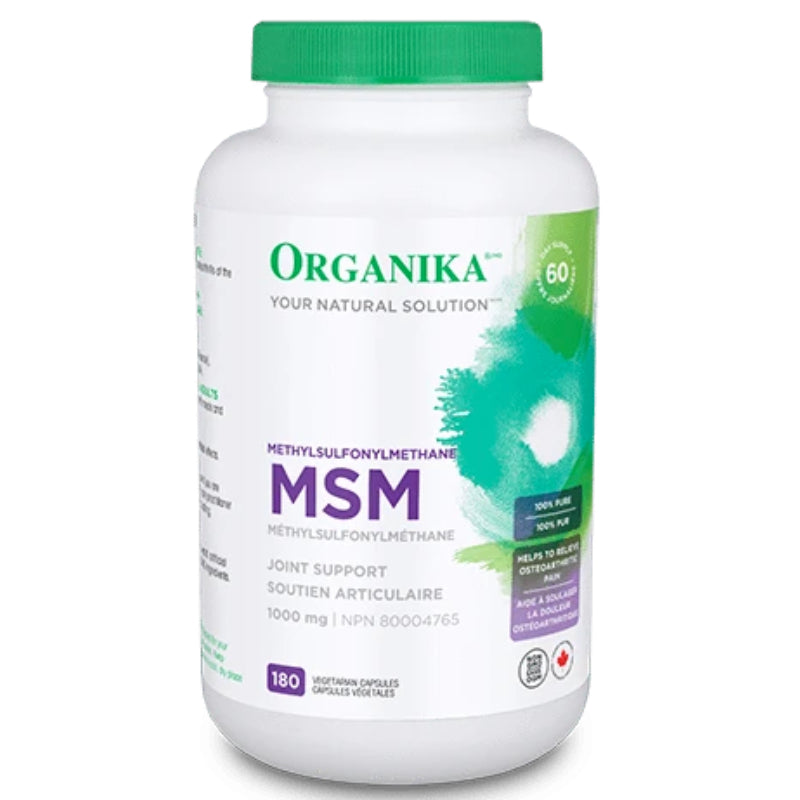 Organika | MSM 1000 mg (180 Vcaps)