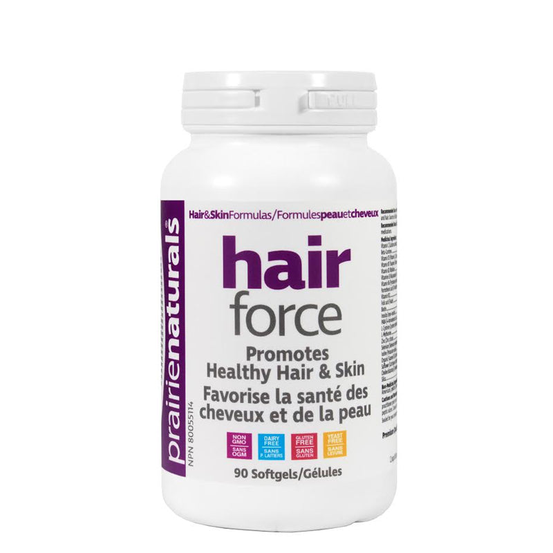 Hair Force (90 Sgels) | Hair Growth / Support & Prevent Hair Loss | Prairie Naturals