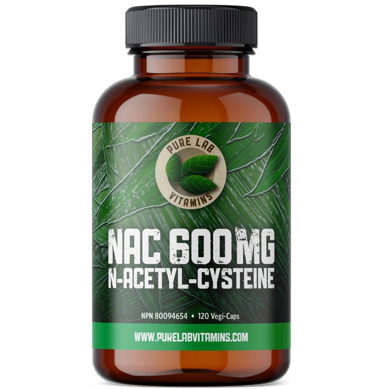 Buy Now! Pure Lab Vitamins NAC 600 mg (120 caps). NAC protects cells from damage from inflammatory states, chronic disease, prolonged strenuous exercise, pollution exposure & Influenzas.