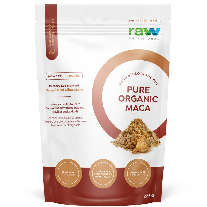 Buy Now! Raw Nutritional Pure Organic Maca Powder (225 g). Maca naturally supports your body to improve vitality, stamina, energy, skin appearances and much more.