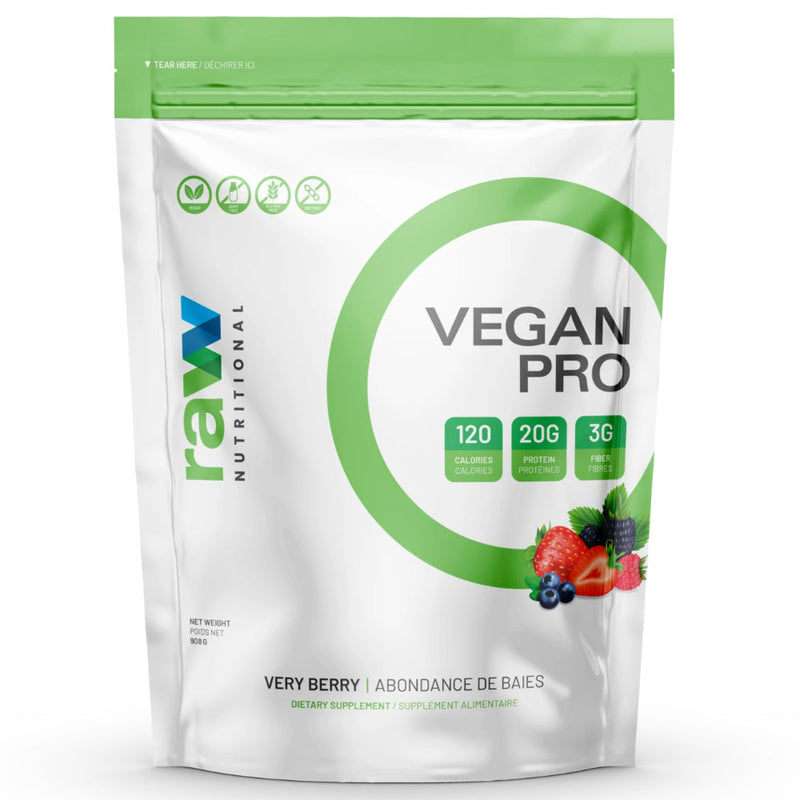 Buy  Now! Vegan Pro (2 lbs) Protein Very Berry. Vegan Pro Protein Powder is healthy and non-bloating blend of organic, plant-based ingredients. 