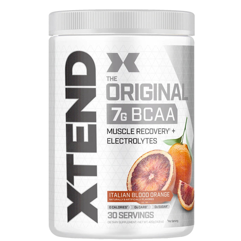 Buy Now! XTEND BCAA (30 servings) Italian Blood Orange. Powered by 7 grams of branched chain amino acids (BCAAs), which have been clinically shown to support muscle recovery and growth.