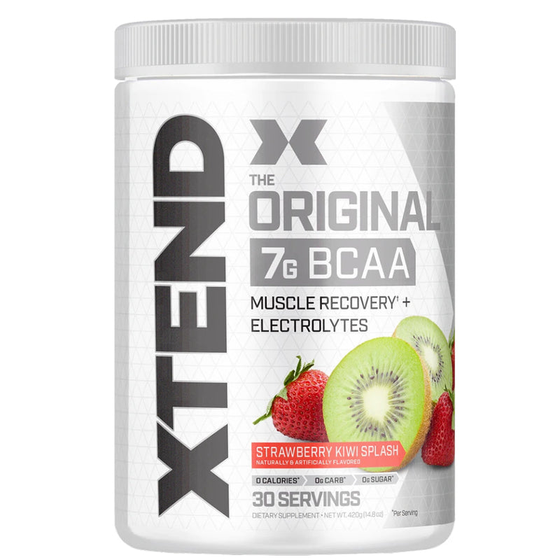 Buy Now! XTEND BCAA (30 servings) Strawberry Kiwi. Powered by 7 grams of branched chain amino acids (BCAAs), which have been clinically shown to support muscle recovery and growth.