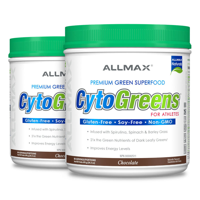 50% OFF 2nd | Allmax Nutrition CytoGreens (2 x 60 servings)