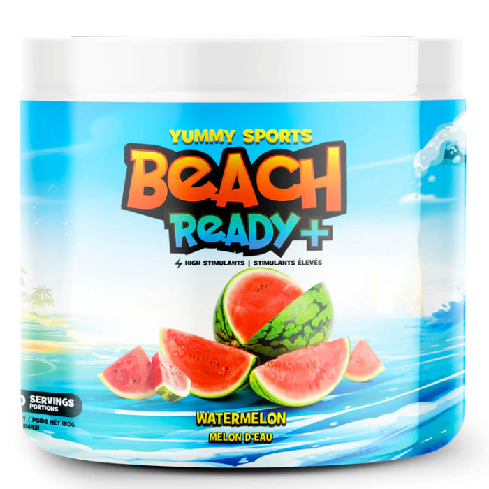 Buy Now! Beach Ready+ (30 servings) Watermelon. This top-tier, toning and sculpting powder is comprised of ingredients that help to promote weight loss by reducing the absorption of fat, regulating appetite, decreasing inflammation, and improving metabolic function while giving energy.