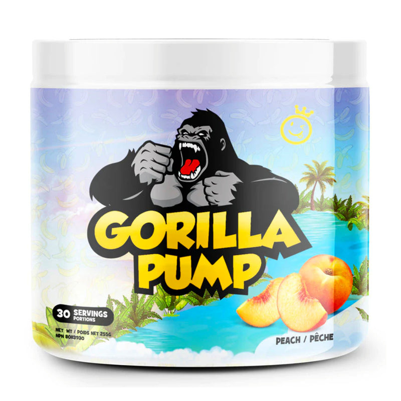 Buy Now! Yummy Sports Gorilla PUMP (30 servings) Peach. Gorilla Pump is the newest non-stim pre-workout pump formula from Yummy Sports. The active ingredients provides you with a fast and efficient pump throughout your workout. 