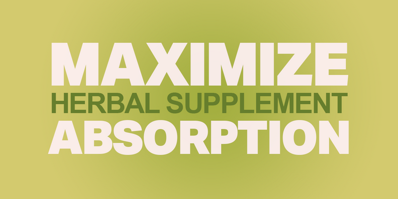 Supplement Absorption Maximize Herbal Supplement Absorption | Fitshop Canada