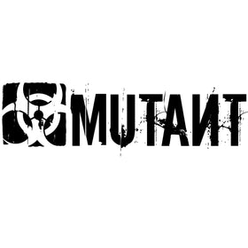 I AM MUTANT Logo 'MUTANT' on fitshop canada in black