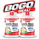NUTRIDOM Lion's Mane BOGO DEAL! (2 x 120 Caps)