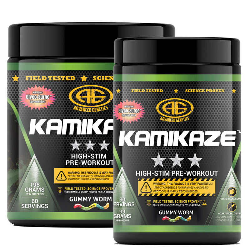 Kamikaze 90 Servings Combo Deal! | Buy 60 Serve Get 30 Serve FREE! | Advanced Genetics