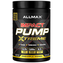 Allmax Impact Pump Xtreme supplement container on a white background