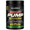 Allmax Impact Pump Xtreme supplement container on a white background