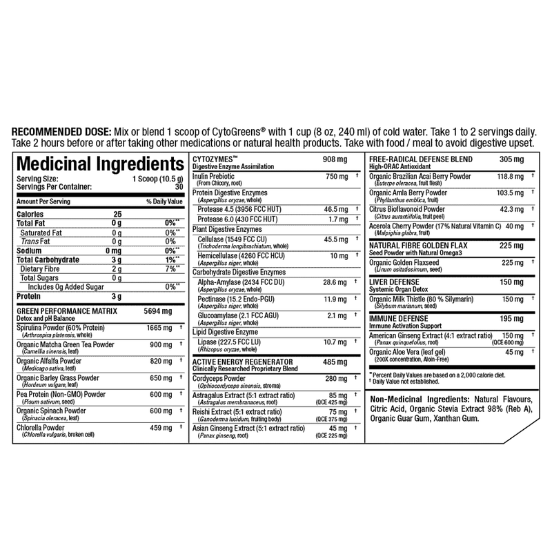 Allmax | CytoGreens Orange Vanilla (30 servings)