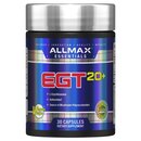 Allmax Essentials EGT20+ supplement container on a white background