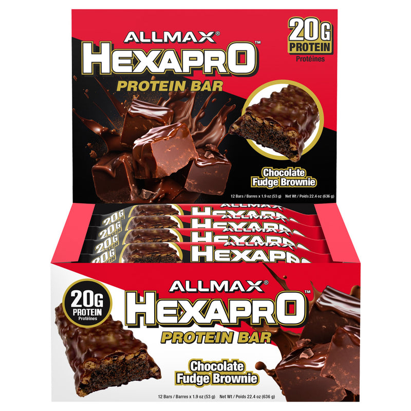 Allmax | HEXAPRO Protein Bar (Box 12 bars)