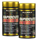 Buy Now! Save 60% on the 2nd Bottle of Allmax Nutrition Rapidcuts Shredded Thermogenic Fat Burner. 2 x 90 capsule bottles will have you burning fat for 2 months.