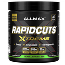 Allmax RapidCuts Xtreme supplement container on a white background