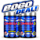 Allmax Omega-3 1000 mg BOGO DEAL! (2 x 180 Sgels)