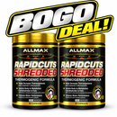 Allmax Rapidcuts SHREDDED BOGO DEAL! (2 x 90 caps)