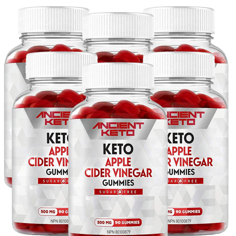 Ancient Keto | Apple Cider Vinegar Gummies (6 x Bottles)