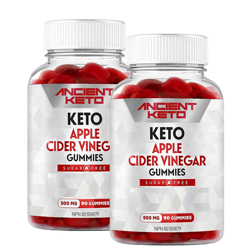 Ancient Keto | Apple Cider Vinegar Gummies (2 x Bottles)