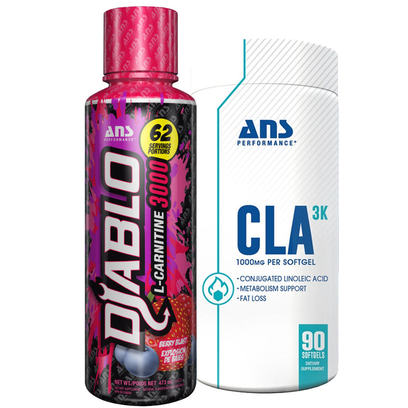 ANS COMBO | Buy ANS Performance Diablo L-Carnitine 3000 get CLA 3K Free!