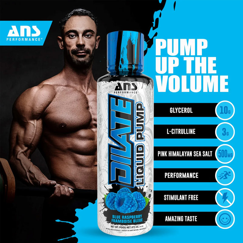 Buy 1 Get 1 FREE! ANS Performance DILATE Liquid PUMP (2x31 Servings)