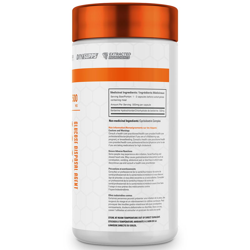 NEW! Ballistic Labs | Berberine Supercyclo 500mg (90 Vcaps) | x12 Strength