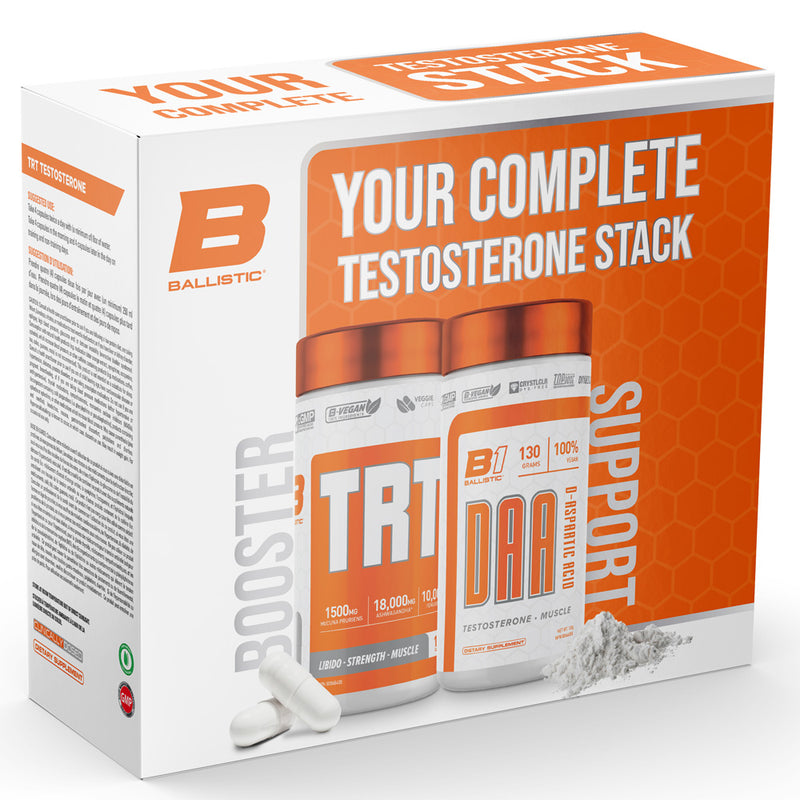 Ballistic Labs | Testosterone Stack (TRT + DAA) 40 Day Supply