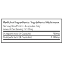 Ballistic Labs | D-Aspartic Acid (120 Caps) | DAA