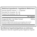 Buy 1 Get 1 FREE! | Ballistic Labs Tongkat Ali 300 mg (2 x 60 Caps)