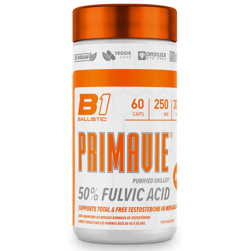 Ballistic Labs | Primavie (60 Vcaps) Shilajit | Fulvic Acid