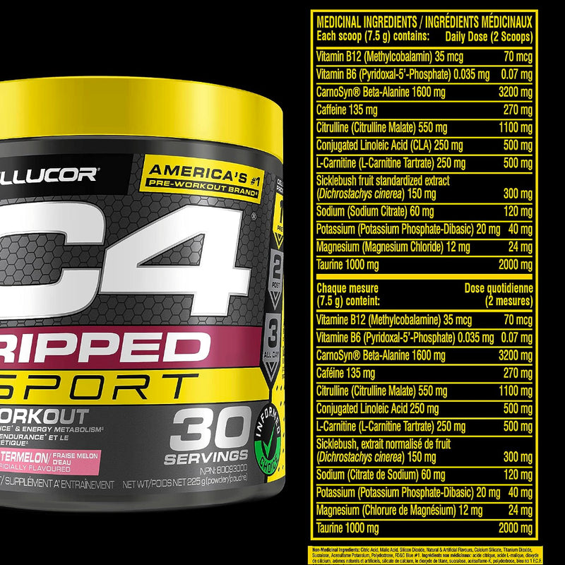 Buy Cellucor C4 RIPPED SPORET (30 Servings) for Less!