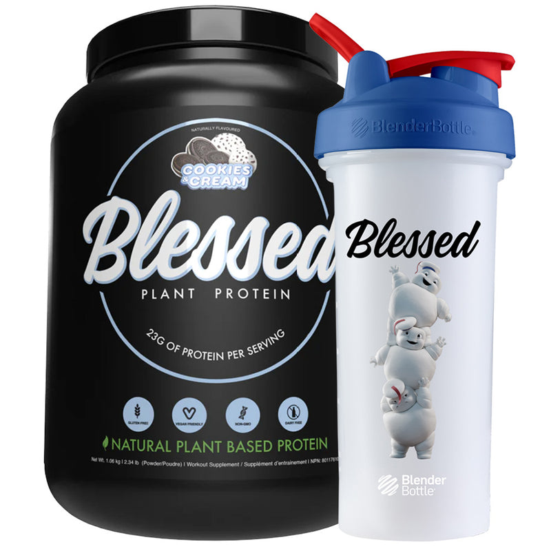 EHP Labs | Blessed Plant Protein Ghostbusters Series (2.3 lbs) + Bonus Shaker