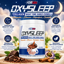 EHP Labs OXYSLEEP Hot Chocolate Collagen (30 Servings) | Sleep Support