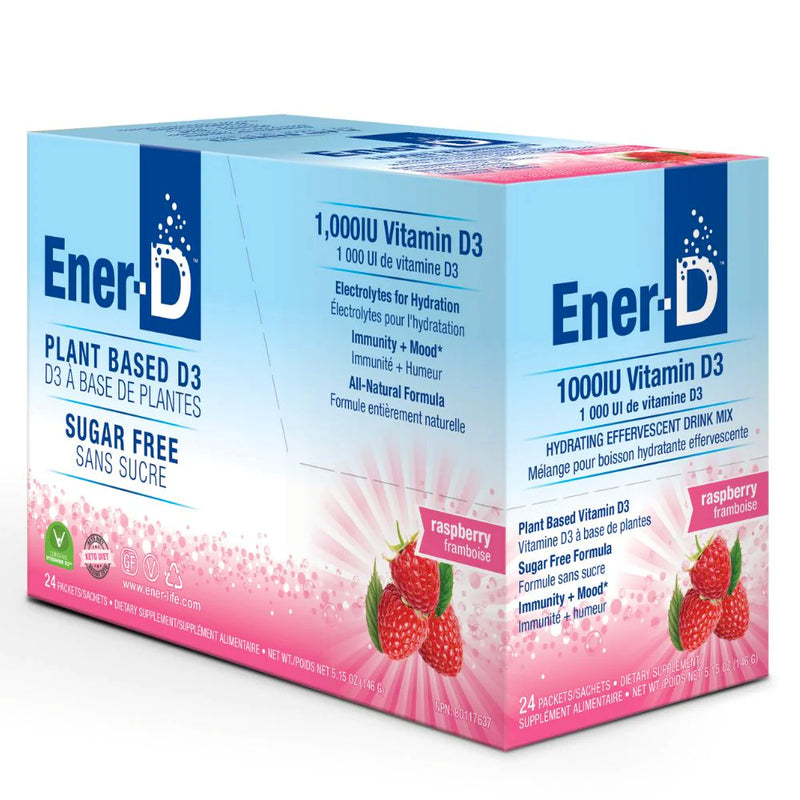 Ener-D | Vitamin D Drink Mix (24 Sachet Carton)