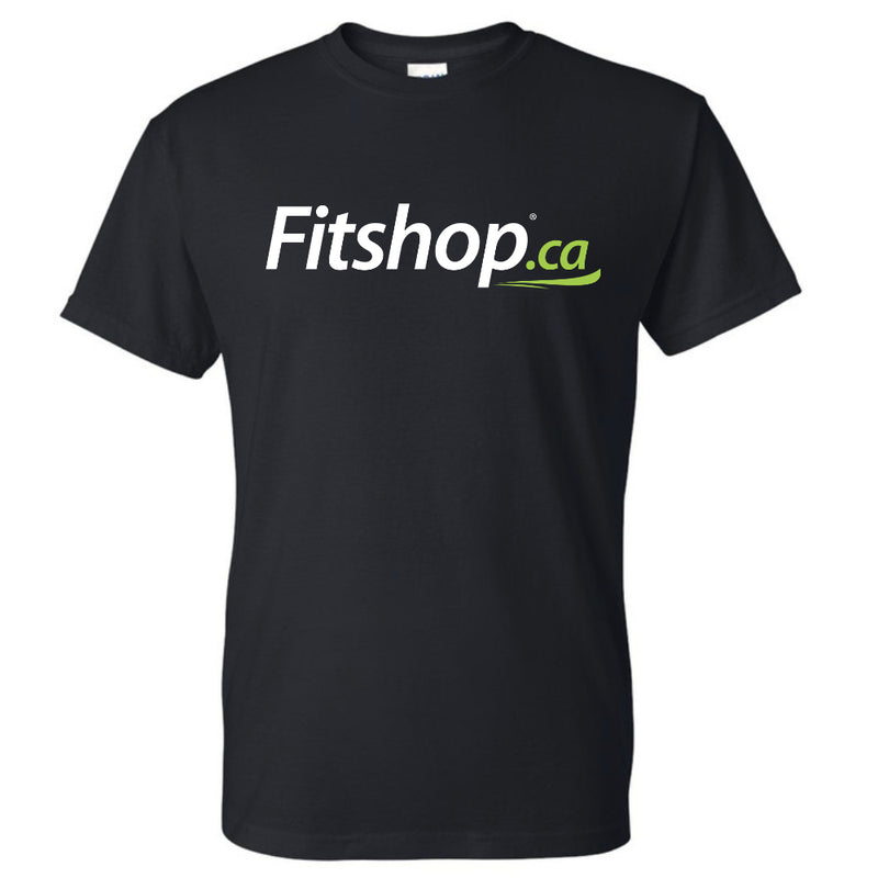 Fitshop | Premium T-Shirt 'Black with Logo'