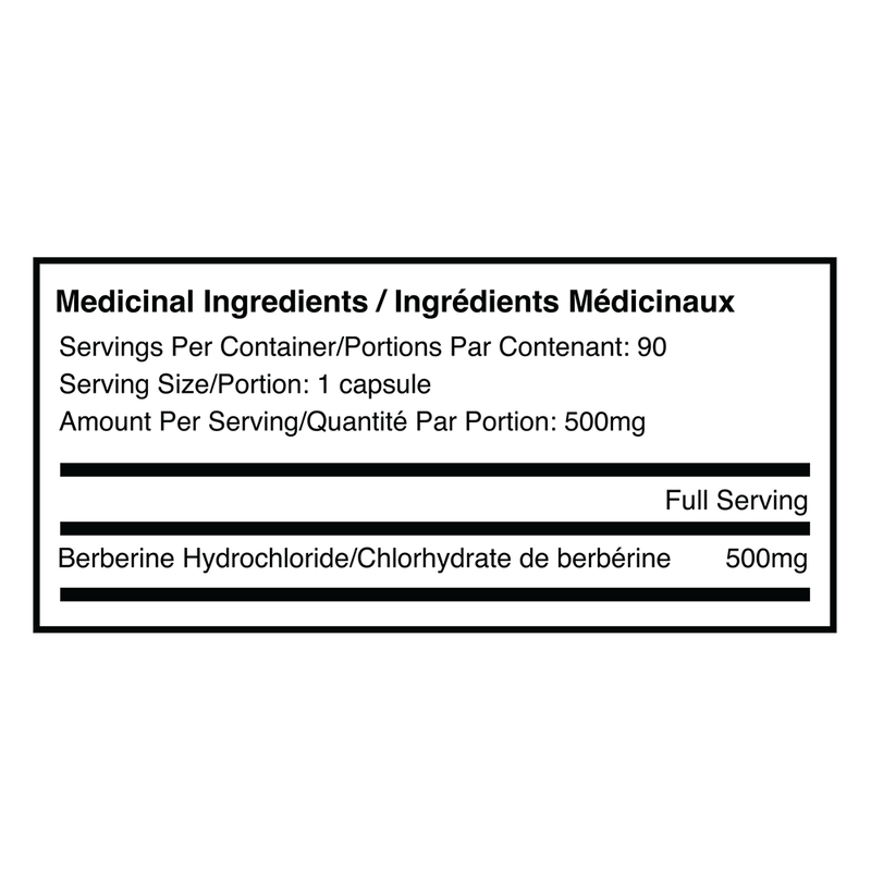75% OFF 2nd |  Fortitude Health Berberine 500mg (2x90 Vcaps)