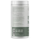 Supplement container with label on a white background