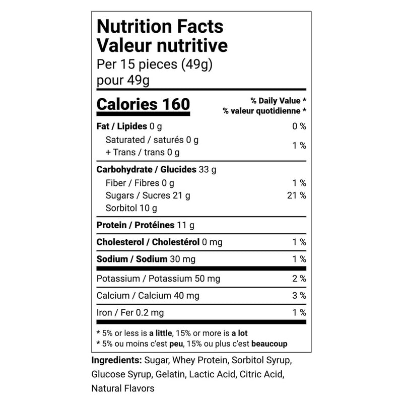 Gummy Gainz | Sour Watermelon Protein Gummies (6 Pack Box)